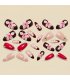 NA095 - 3D Style Elegant Fashion Nails
